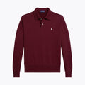 RL sweatshirt med krage i loopback-fleece