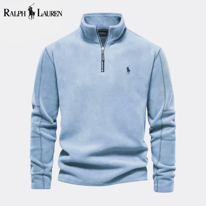 RL Prestige Cable-Knit Wool Knit Sweater