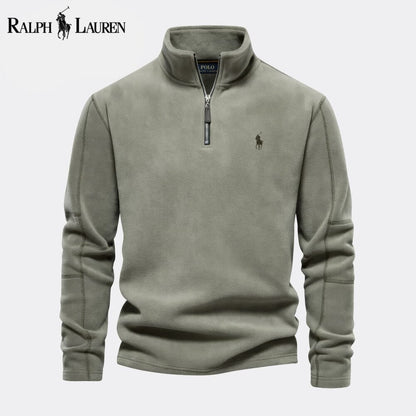 RL Prestige Cable-Knit Wool Knit Sweater