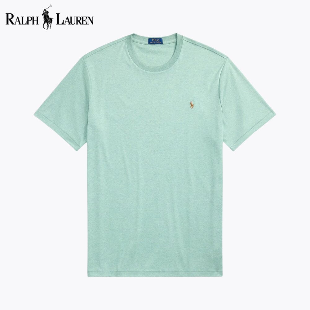 RL T-shirt med rund hals i blød bomuld