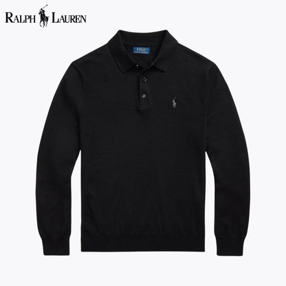 RL Wool Polo-Collar Jumper