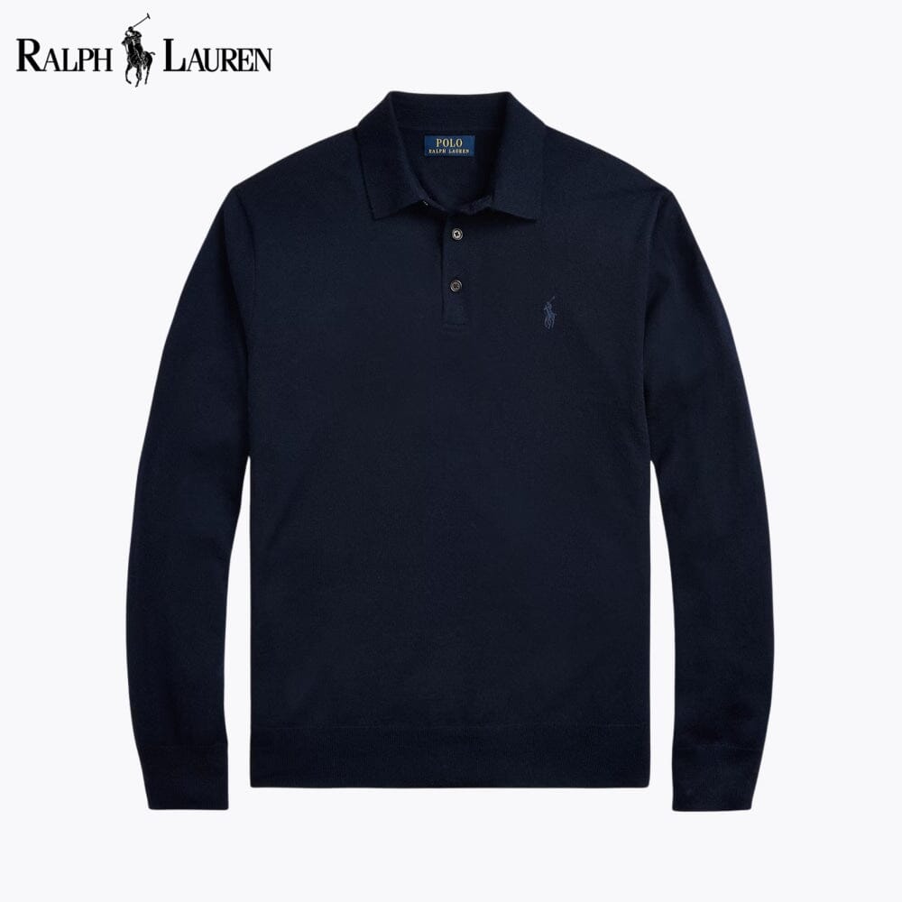 RL Wool Polo-Collar Jumper