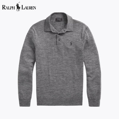 RL Wool Polo-Collar Jumper