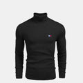 TH Turtleneck sweater i kabelstrikket uld