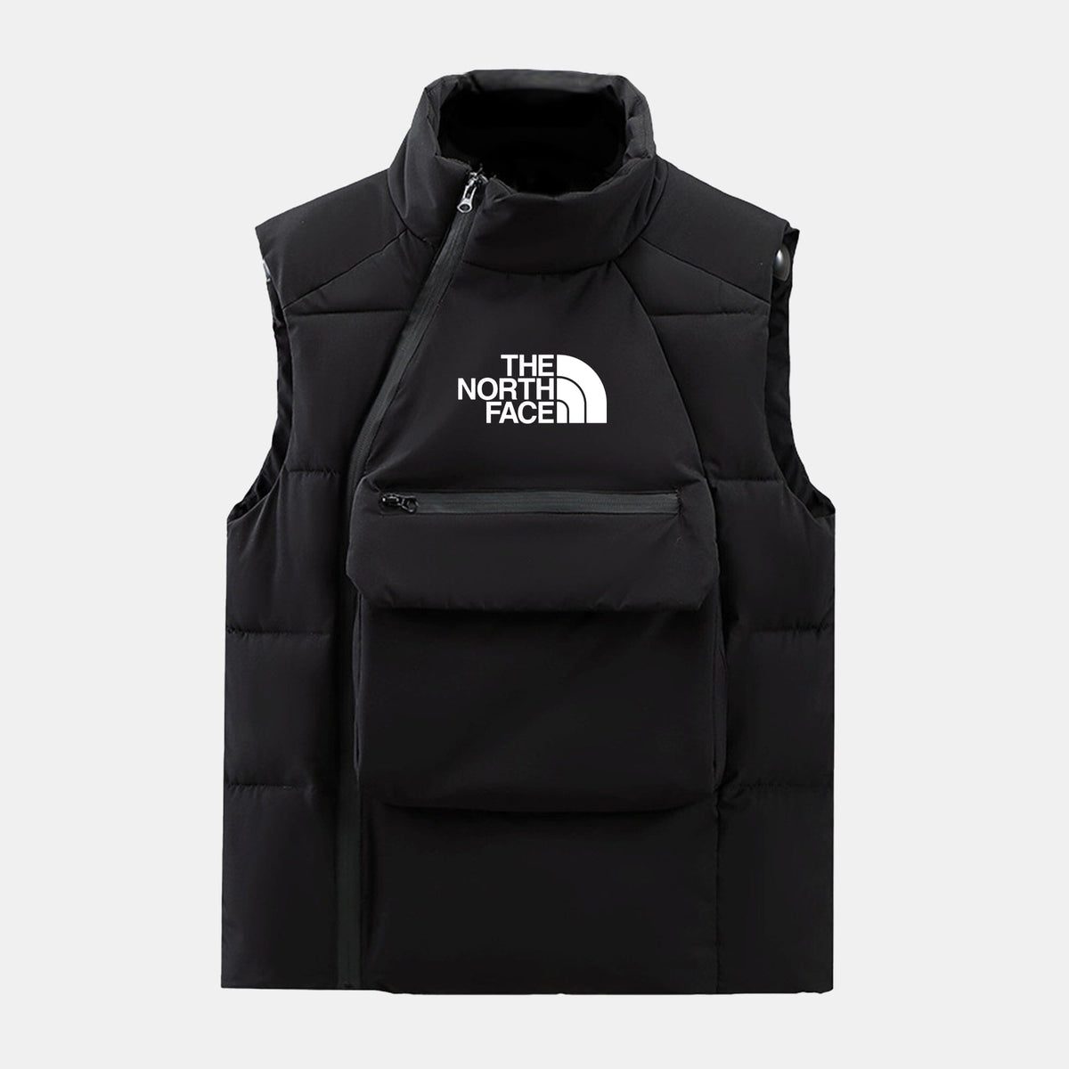 Chaleco acolchado ligero con aislamiento y diseño de rombos de TNF