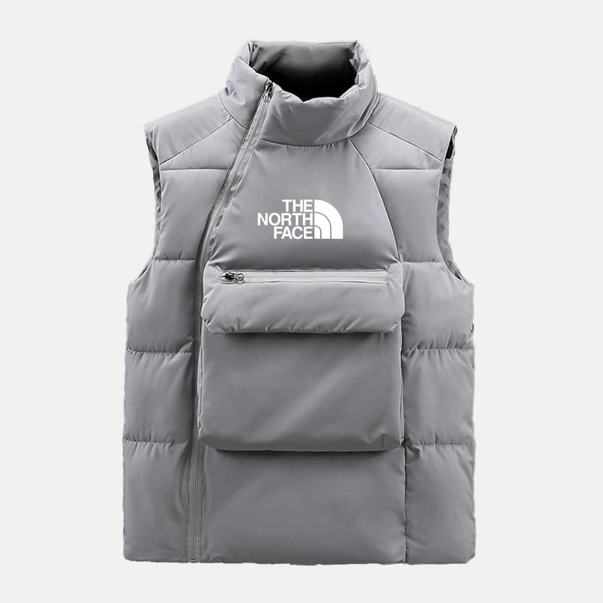 Chaleco acolchado ligero con aislamiento y diseño de rombos de TNF