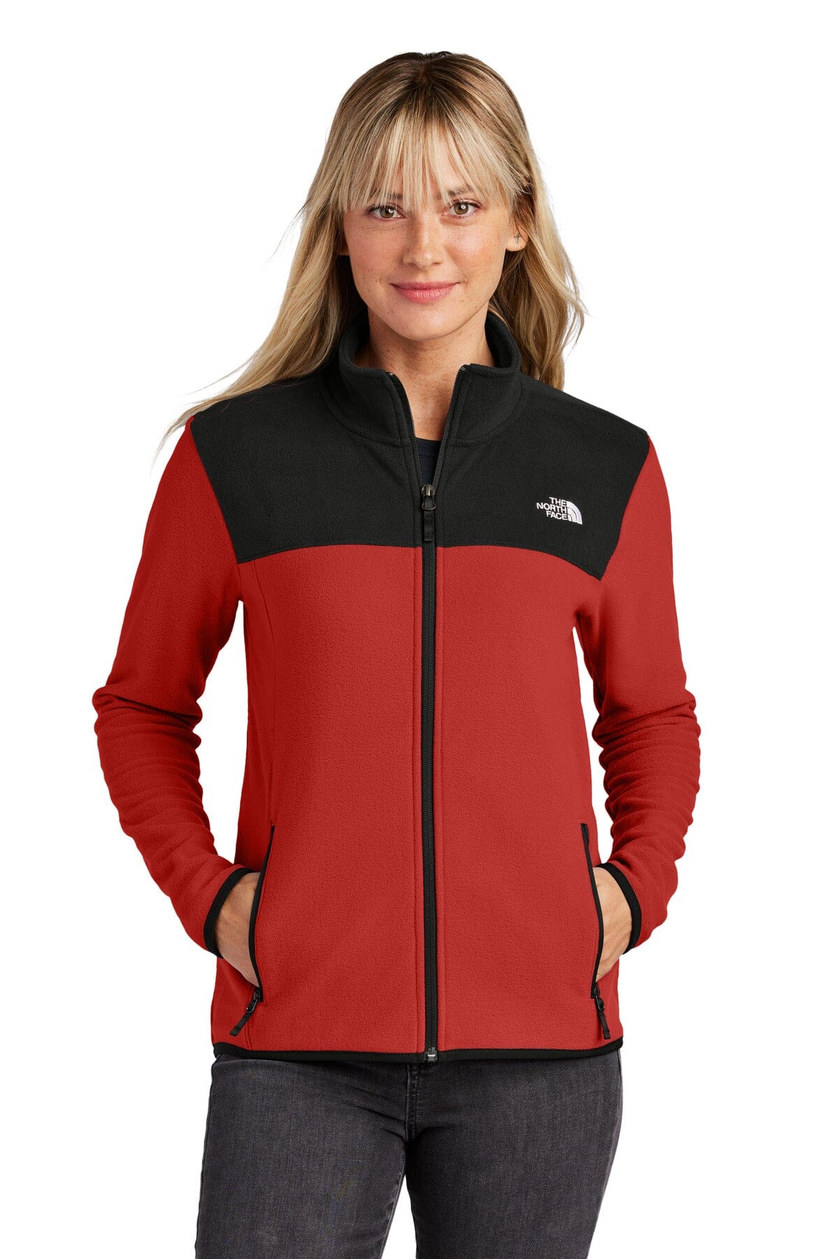 Chaqueta de forro polar ligera con cremallera completa para mujer de TNF ®